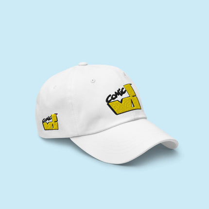 VI Comic logo baseball cap in classic style