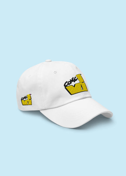 VI Comic logo baseball cap in classic style