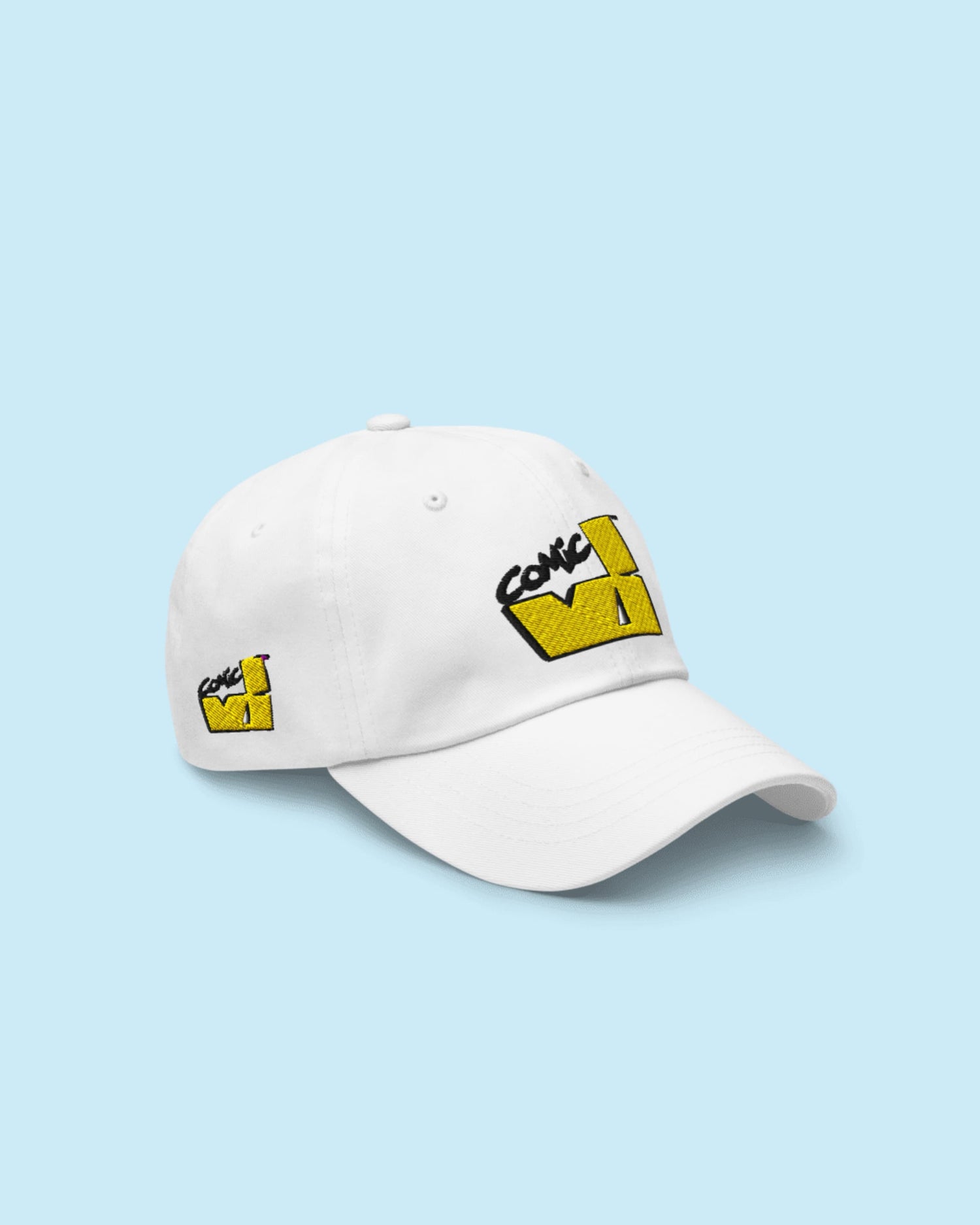 VI Comic logo baseball cap in classic style