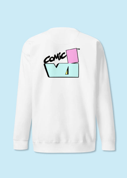 Cozy VI Comic logo sweatshirt for everyday wear