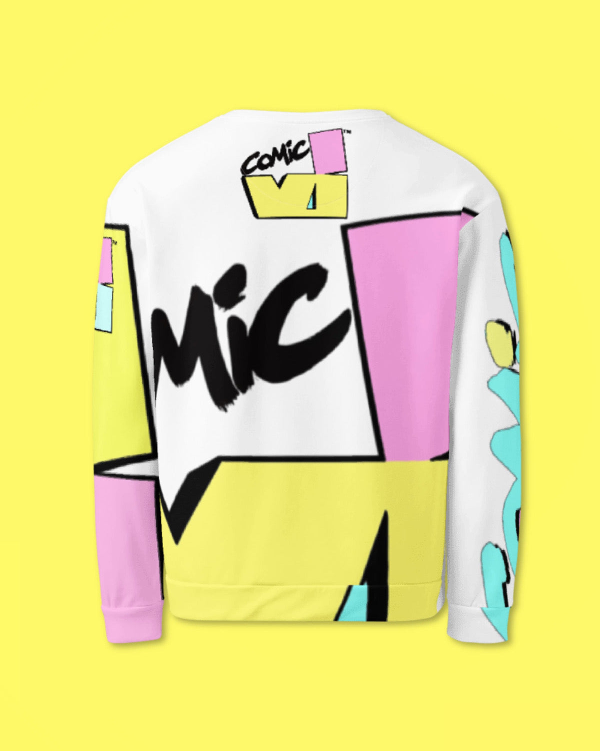 VI Comic Collector’s Edition sweatshirt back view