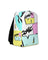 VI Comic logo tote bag with vibrant pop art design