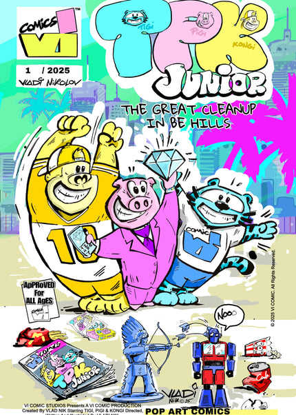 TPK Junior comic issue 1 by VI COMIC
